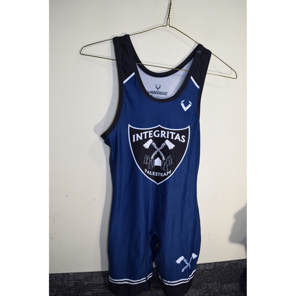 Vantage Integrity Wrestling Club Manassas VA Singlet MENS S Integritas Palestram